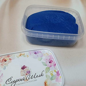 Мастика Сладкий шёлк, синяя 0,5 кг